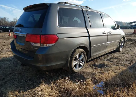 2008 Honda Odyssey Touring из США, поврежденный, VIN 5FNRL38998B110724